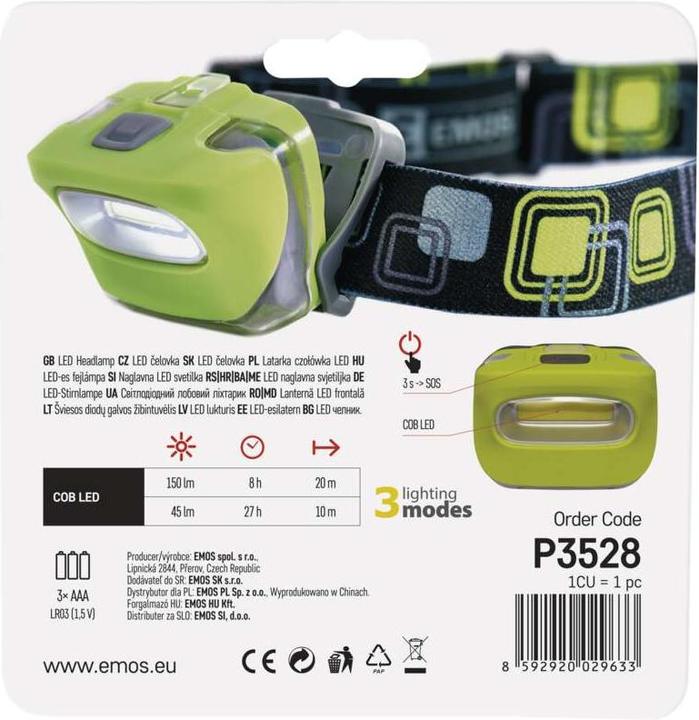 Actual product image Emos LED Äelovka COB (P3528) (150 lm)