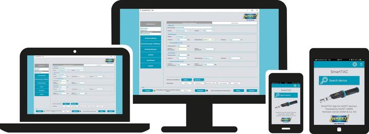 Image du produit HAZET Clé électronique dynamométrique / angulaire (1/4", 2.50 - 25 Nm)