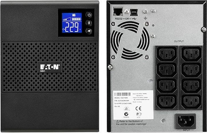 Immagine prodotto Eaton 5SC 750i (750 VA, 525 W, Interattivo linea UPS)