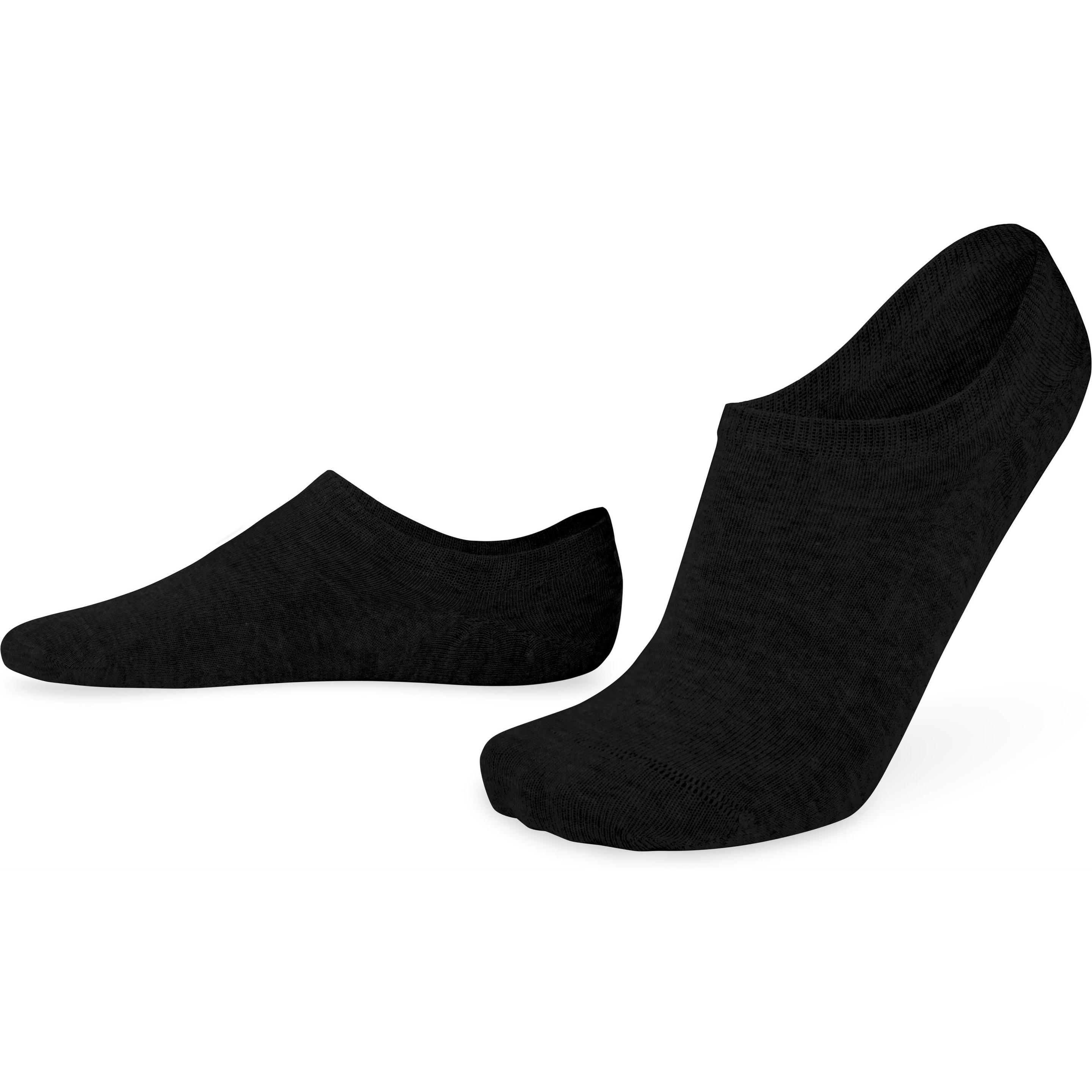 Thumbnail - Circle Five, Herren, Socken, 6 Paar Füsslinge mit Silikongrip, Schwarz, (6er Pack, 35 - 38)