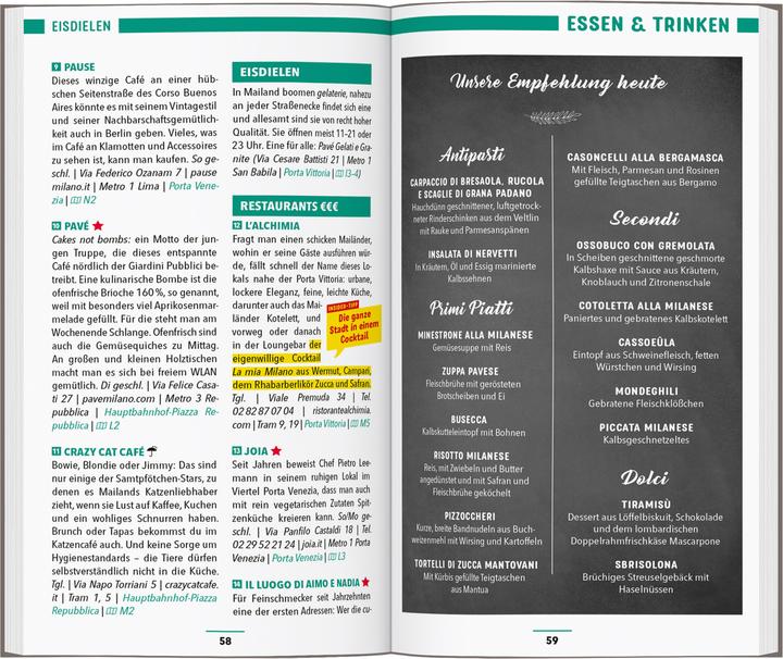 Produktbild Reiseführer Mailand, Lombardei (Deutsch, Bettina Dürr, Susanne Kilimann, Henning Klüver, 2024)