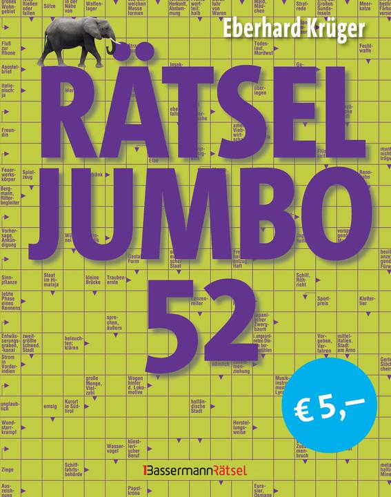 Produktbild Rätseljumbo 52 (Deutsch)