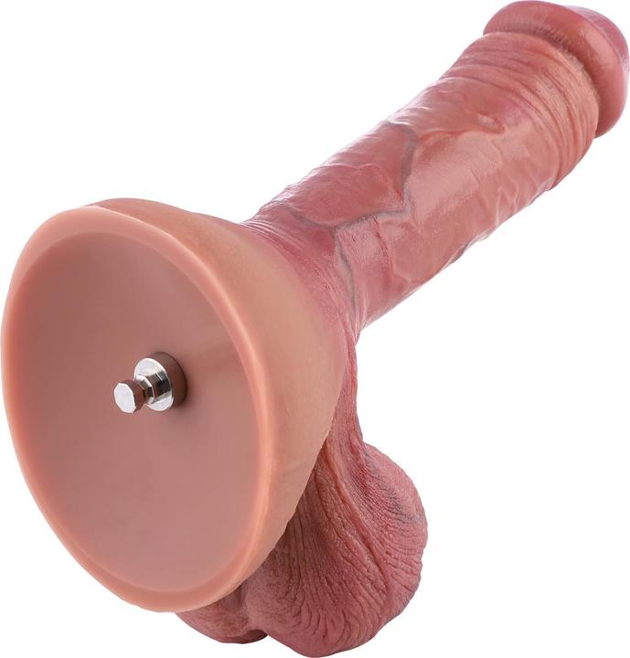 HiSmith 8,46" Dildo in silicone con palline