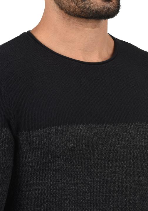 Actual product image Blend Benno Men's Jumper Knit Pullover With O-Neck 100% Coton (XL)