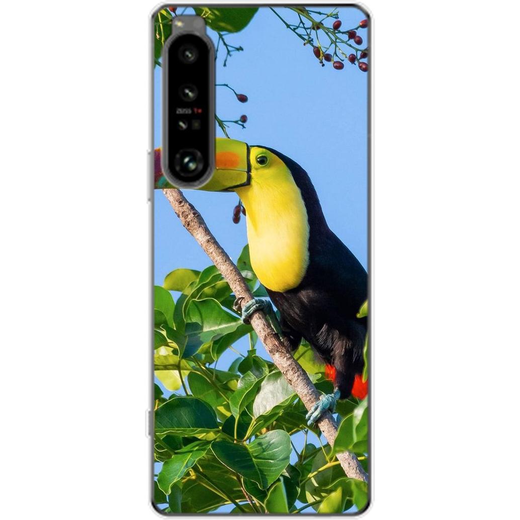 König Design Hülle Handy Schutz für Sony Xperia 1 IV Case Cover Tasche Bumper Etuis TPU Neu (Sony Xperia 1 IV), Smartpho...