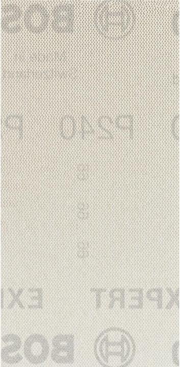 Immagine prodotto Bosch Professional Zubehör Expert M480 Rete di levigatura per levigatrici orbitali, 93 x186 mm, G 240, 50 pezzi. (240)