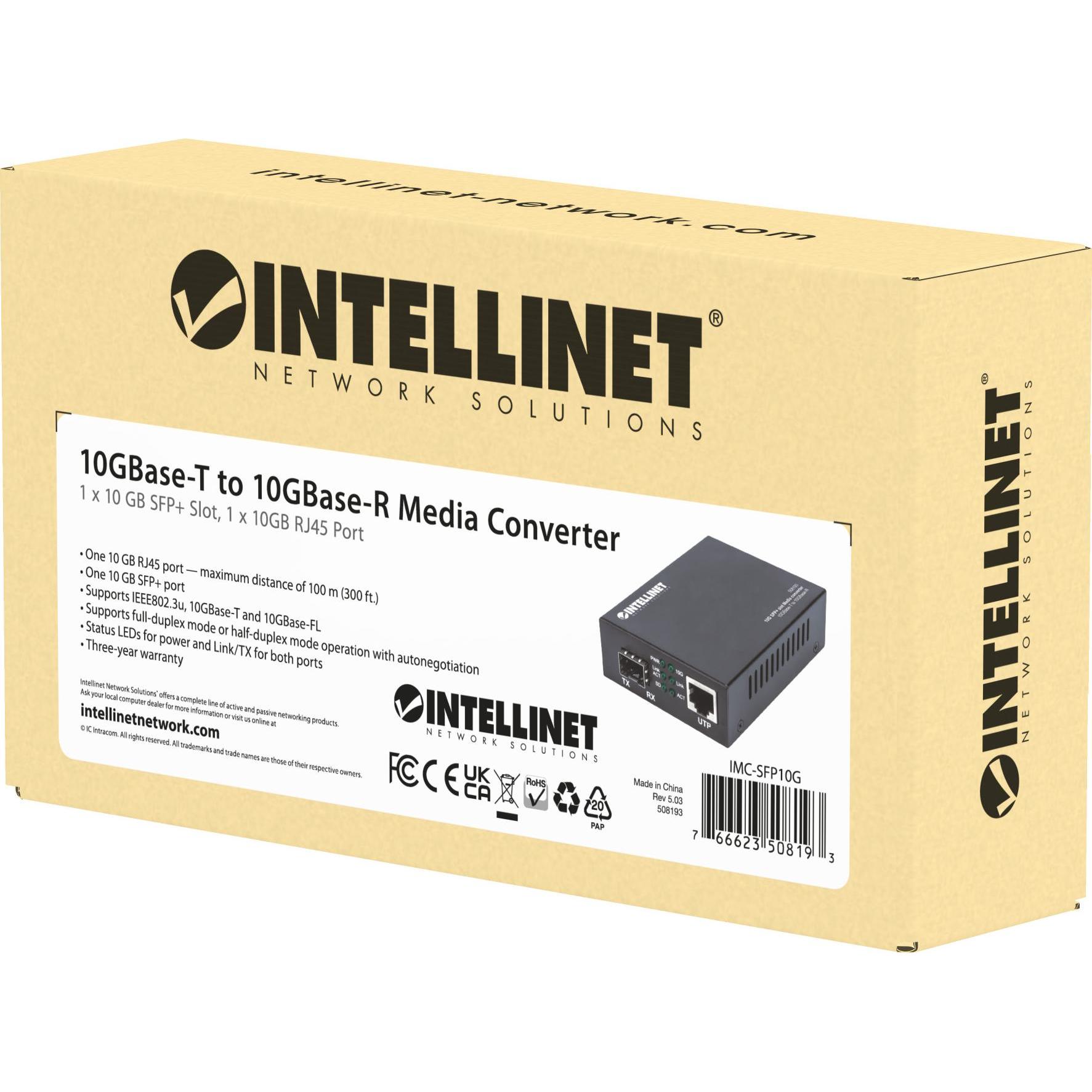 Intellinet Convertitore Di Media, Convertitore