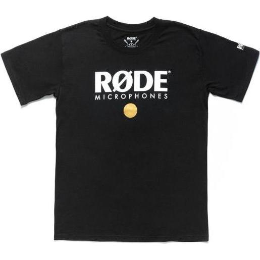 RØDE, Herren, Shirt, Logo T-Shirt Schwarz, Schwarz, (XS, S, M, L, XL, XXL)