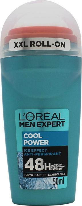 L'Oréal Paris Uomo Expert Cool Power 48 Ore Roll-On Deodorante (Roll-on, 50 ml)