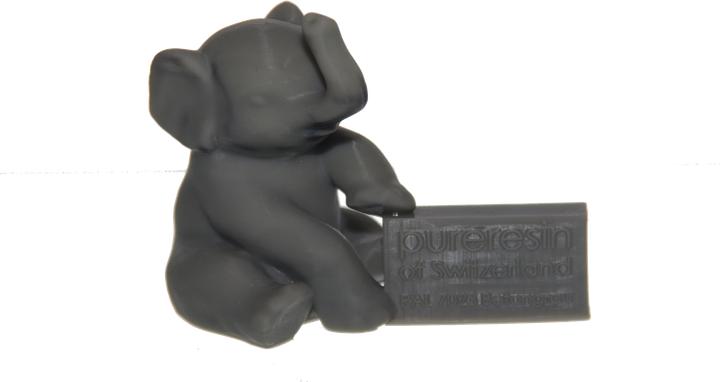 Actual product image Purefil Pureresin Standard W (Black, 1000 g)
