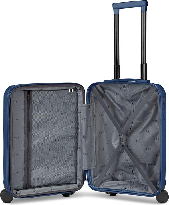 Actual product image D&N South Dakota 4 Rollen Kabinentrolley S 56 cm mit Dehnfalte (40 l)