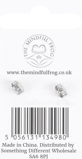 Produktbild Something Different Halbedler Malachit Kristall Ohrstecker (100% synthetisches Material)