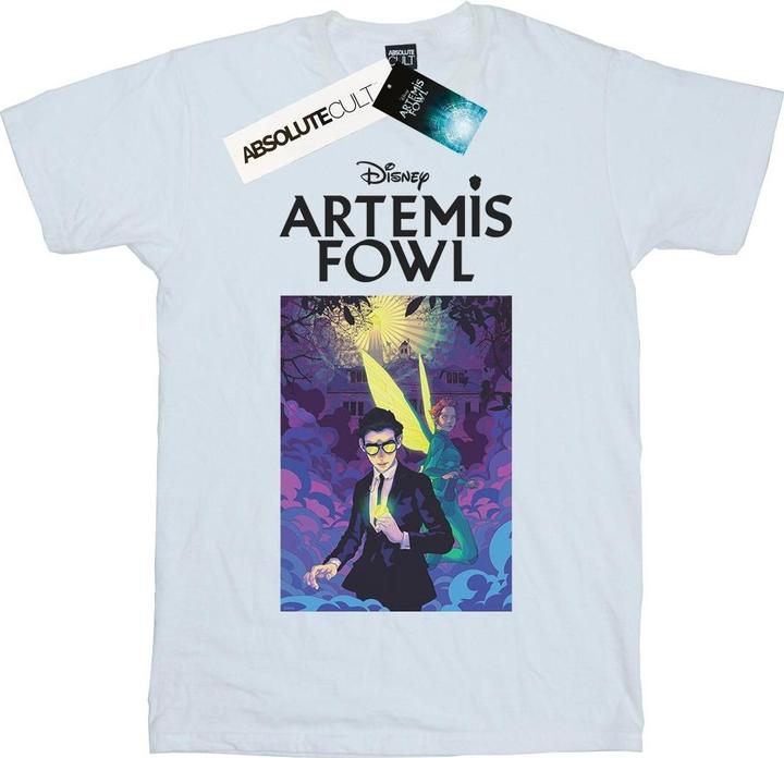 Produktbild Disney Artemis Fowl Buchcover Baumwolle Boyfriend TShirt (5XL)