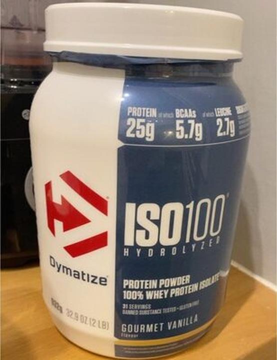 Produktbild Dymatize ISO 100 Hydrolyzed (Vanille, 1 x, 932 g)