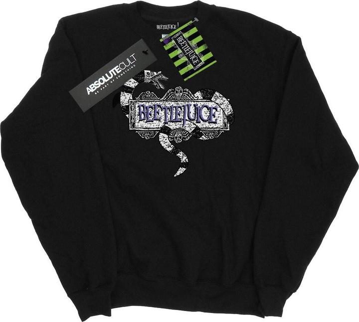 Image du produit Beetlejuice Sweat-shirt en coton avec logo Sandworm pour hommes (M)