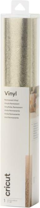 Actual product image Cricut Vinyl film Premium Metal Platinium 30.5 x 122 cm