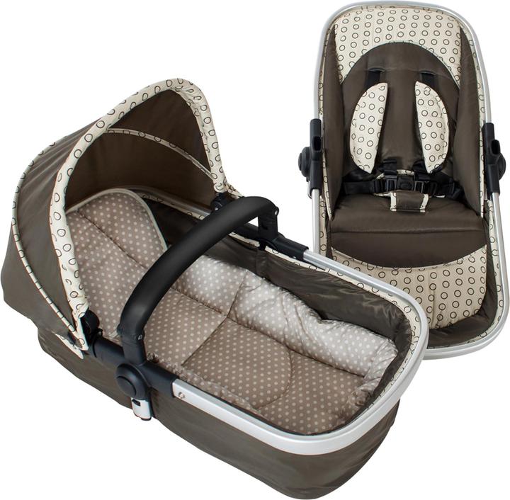 Image du produit tectake Poussette 3 en 1