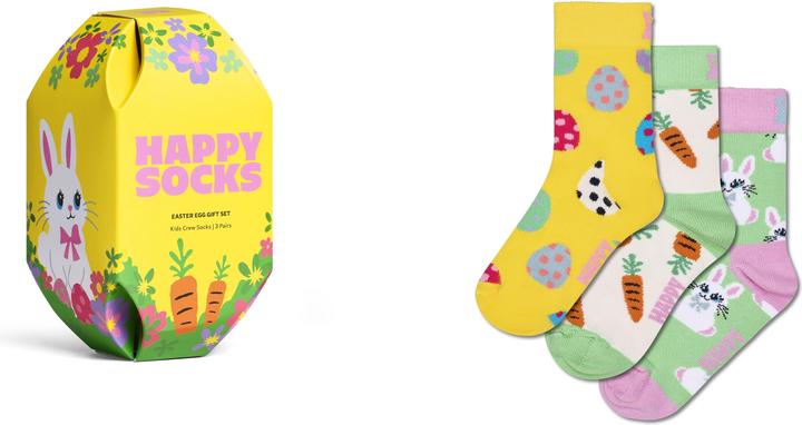 Actual product image Happy Socks Kids 3-Pack Easter Gift Set (pack of 3, 13 - 21)