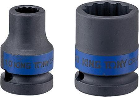 King TONY NASADKA KRÓTKA UDAROWA 3/4" 32mm x 57mm, 12-KĄTNA