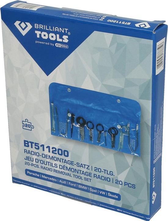 Actual product image Brilliant Tools Radio-Demontage-Satz, 20-tlg