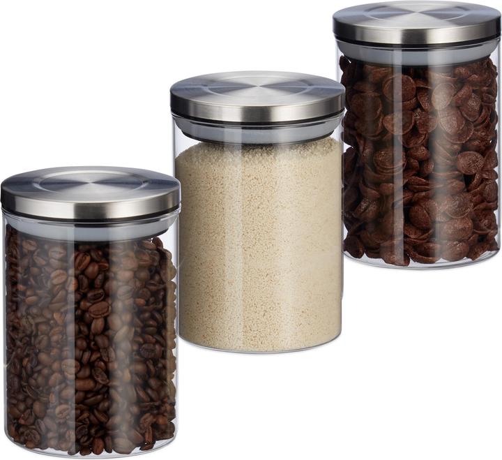 Relaxdays Vorratsglas (0.60 l)