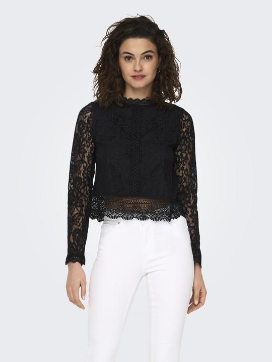 Image du produit Only Haut en dentelle avec manches longues (XL)