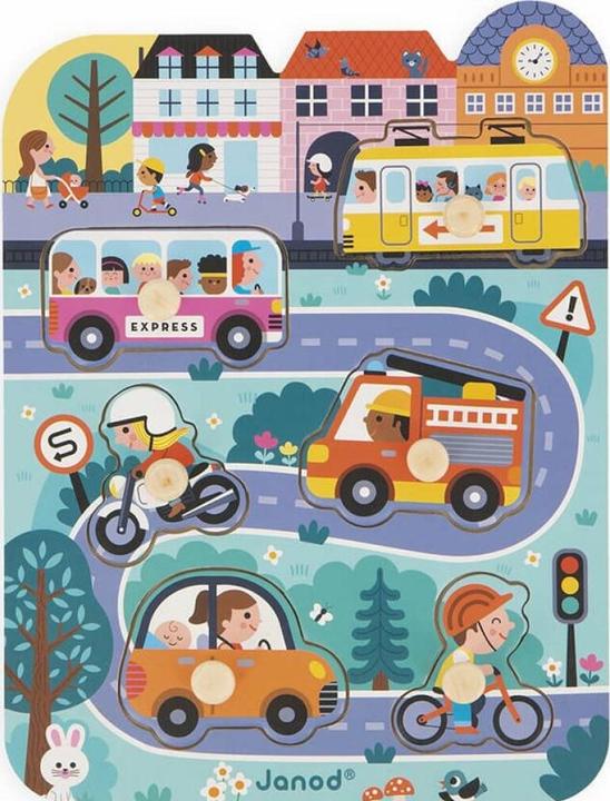 Immagine prodotto Janod Puzzle in città g (6 pezzi)