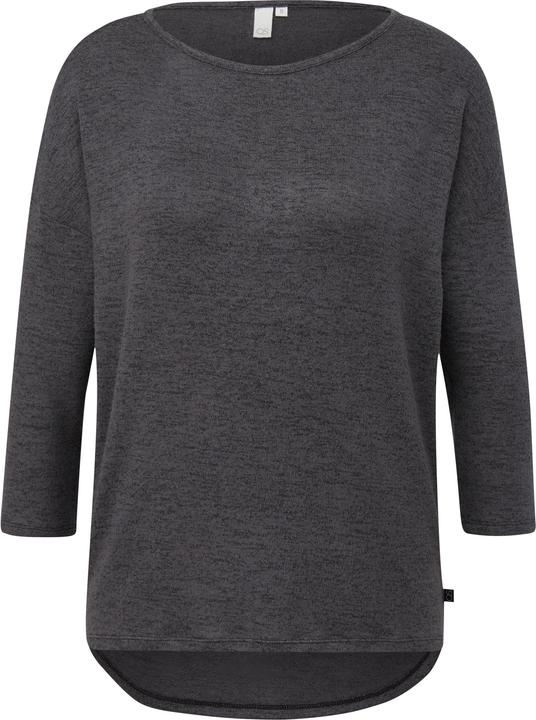 S.Oliver T-Shirt Weiches Shirt aus Viskosemix in Melange-Optik (S)