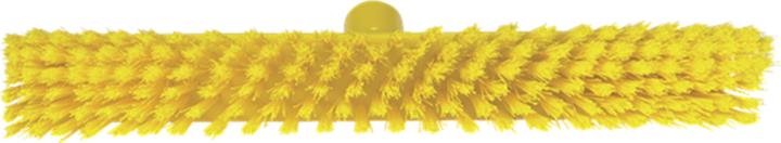 Actual product image Vikan Broom 410mm Soft/Stiff, Yellow (10 pcs.)