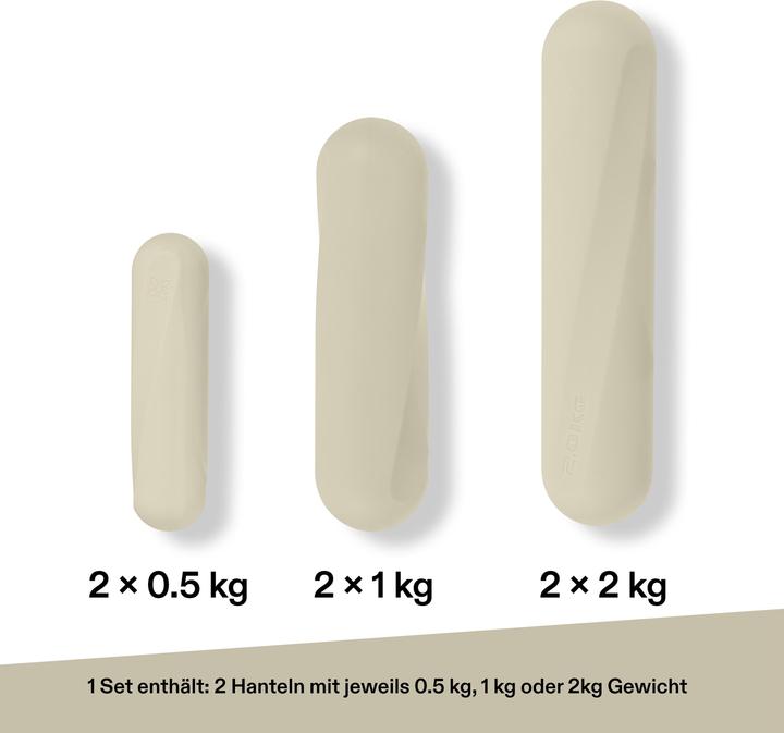 Actual product image Omnana HEROBAR Kurzhantel (2 x 1 kg)
