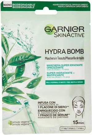 Actual product image Garnier SKINACTIVE HYDRABOMB mask facial hidratante matificant