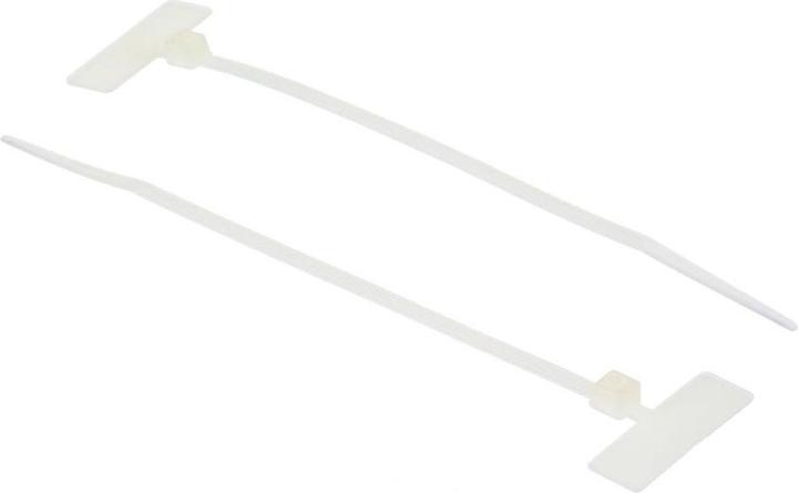 Produktbild RS PRO Natural Marker Cable Tie 110x2.5 (146 mm, 100 Stk.)