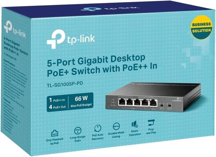 Produktbild TP-Link TL-SG1005P-PD (11 Ports)
