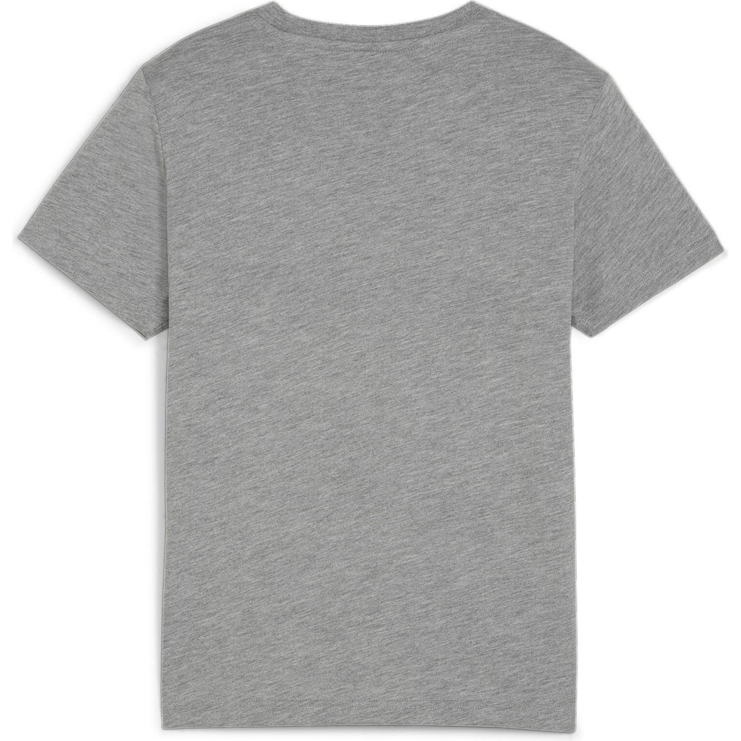 Thumbnail - Puma, Jungen, Sportshirt, teamFINAL Casuals Tee Jr (128), Grau, 128