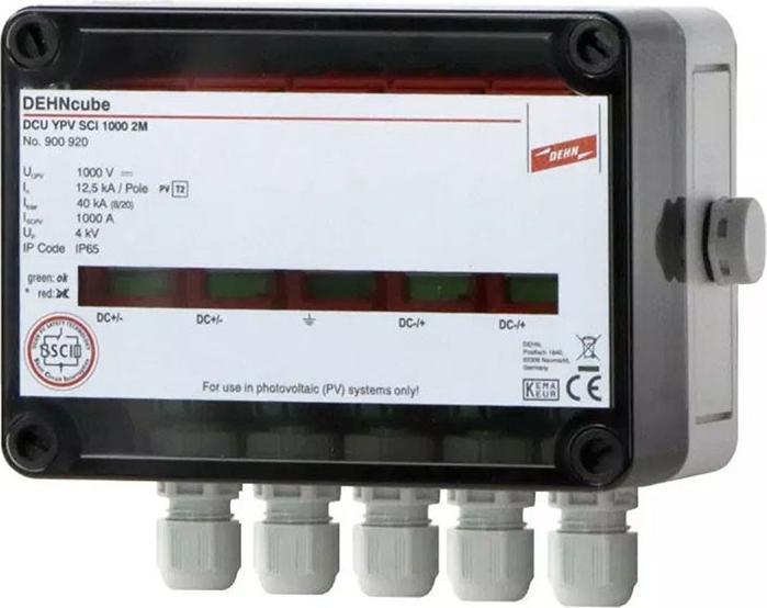 Image du produit Dehn SOEHNE DCU YPV SCI 2M Parafoudre type cub