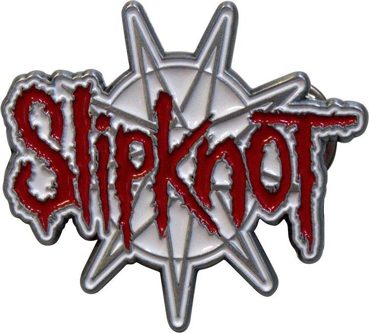Slipknot Logo 9 Point Star Badge