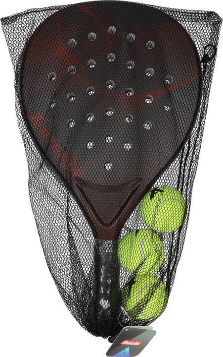 Produktbild Adrenix Padel-Set Schläger mit 3 Bällen, 4-tlg.