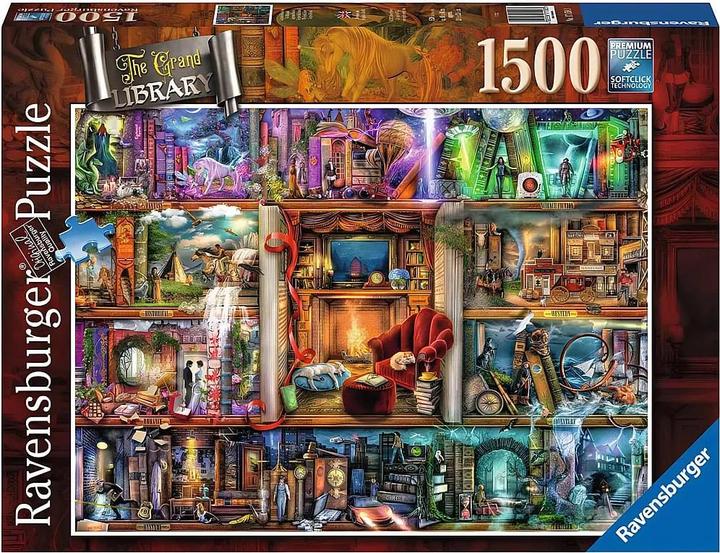 Actual product image Ravensburger The Great Library (1500 pieces)