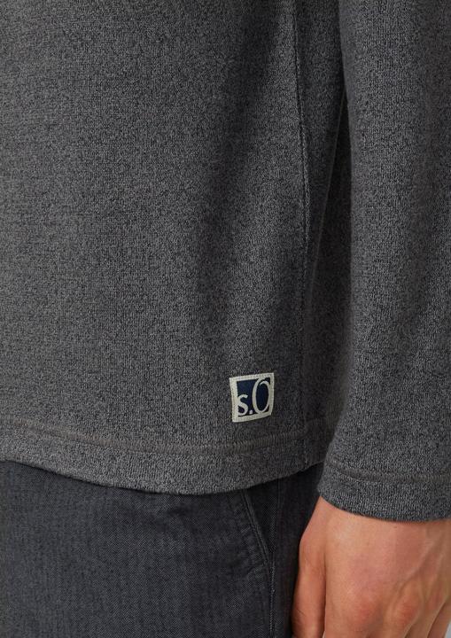 Produktbild s.Oliver T-Shirt Softes Longsleeve in Melange-Optik (S)