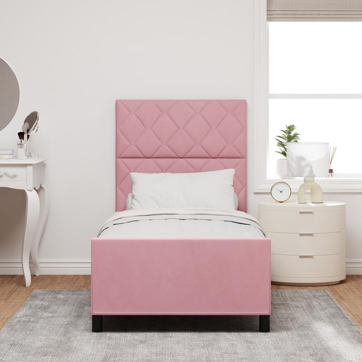 Actual product image vidaXL Modernes Bett (90 x 200 cm)