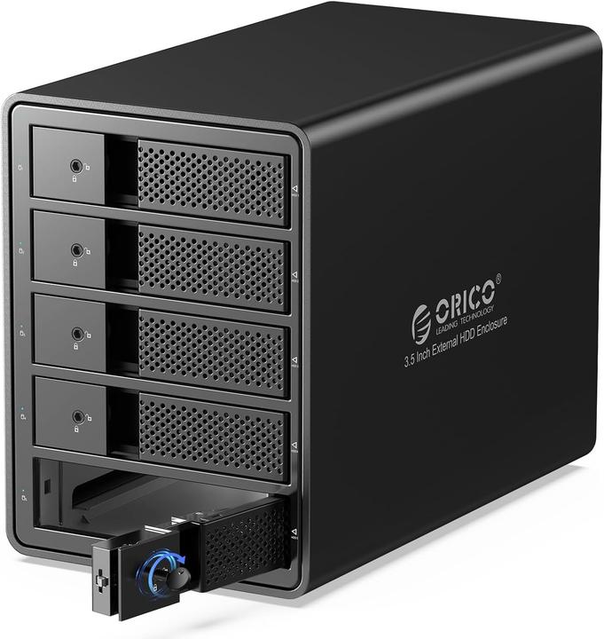 Actual product image Orico Hard drive docking station, external USB 3.0 to SATA dual bay hard drive docking station for (3.5")