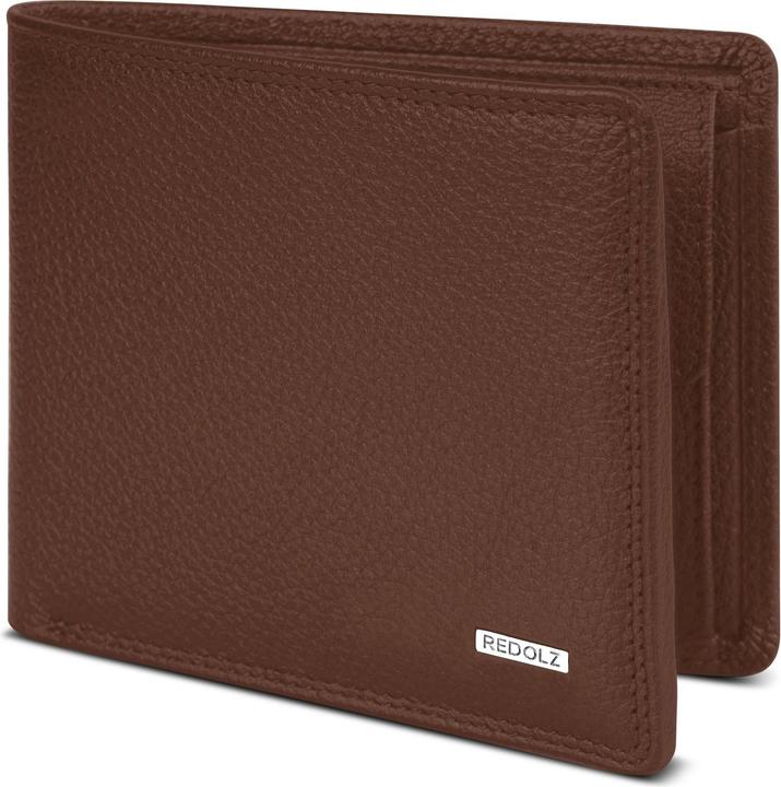 Actual product image Redolz Leather Essentials QF Geldbörse RFID Leder 11,5 cm
