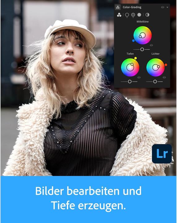 Produktbild Adobe Creative Cloud Photography plan (1TB) (1 User, 1 Geräte/User, 12 Monate)