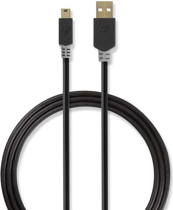 Actual product image Nedis Cable USB 2.0 A male to 5 pin male 2.0 m (2 m, USB 2.0)