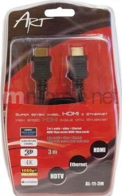 Image du produit Art HDMI – HDMI (3 m, HDMI)