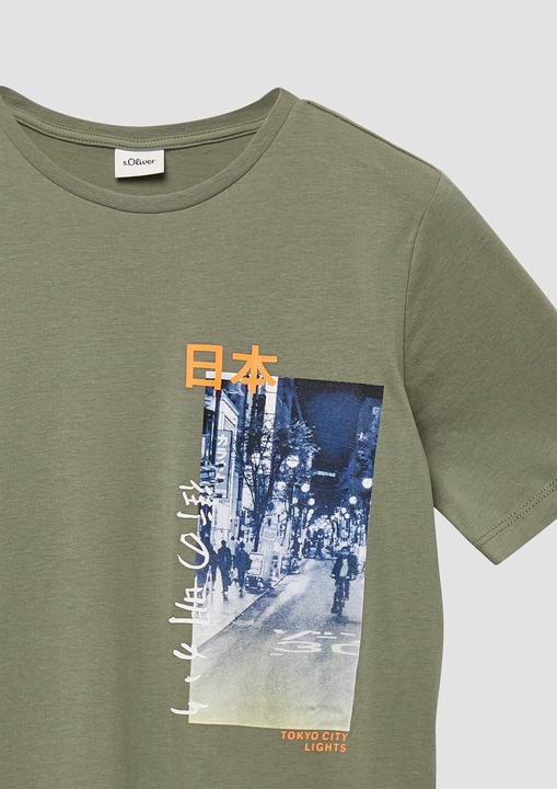 Image du produit S.Oliver T-Shirt T-Shirt aus Jersey mit Frontprint (134, 140)