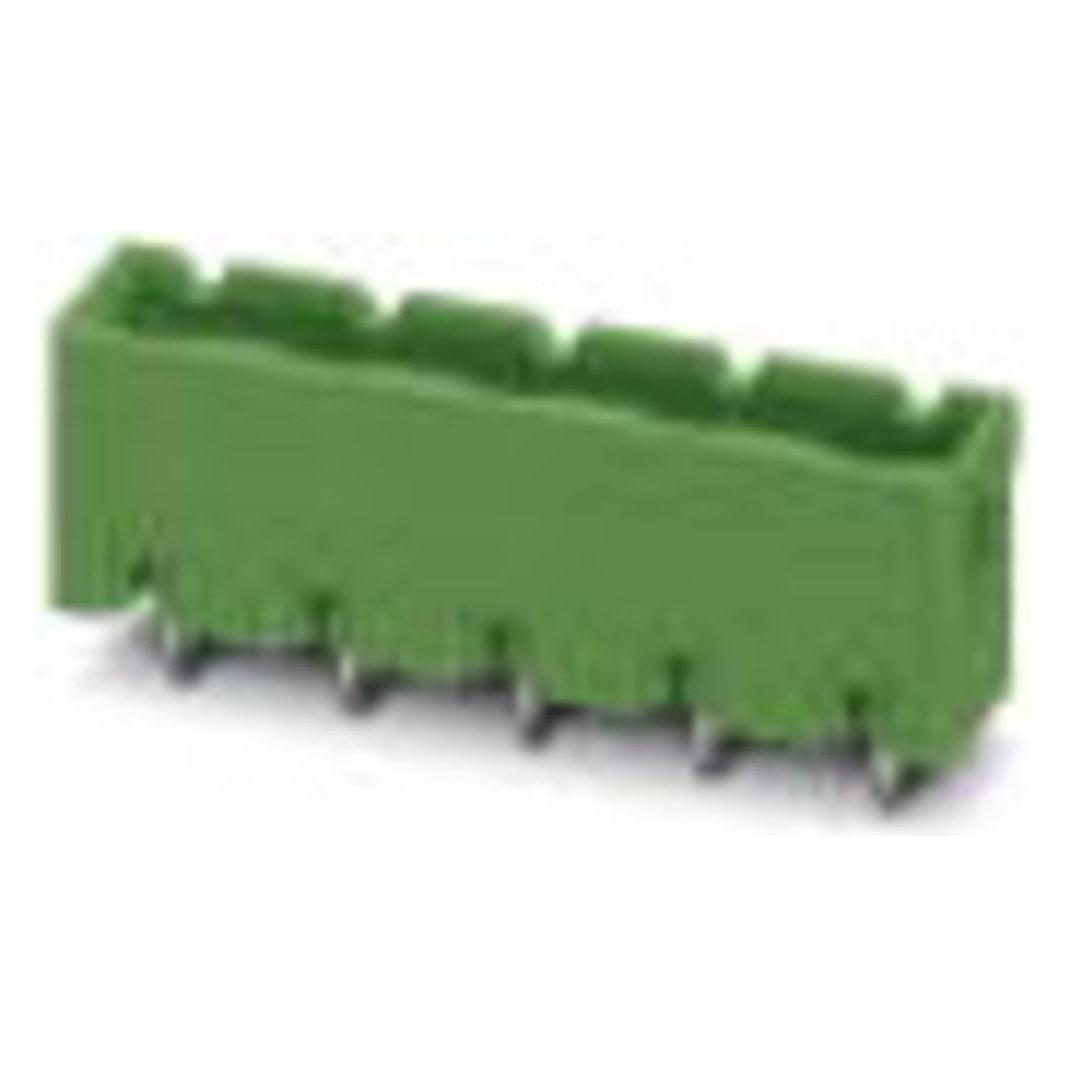 Phoenix Contact Contactdoosbehuizing GMSTBVA Aantal polen Totaal 4 Tussenruimte: 7,62 mm 1758179 50 st., Kabels + Stekkers, Groen