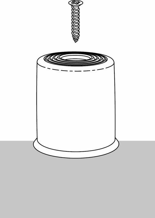 Produktbild Bodentürstopper ø 43x74 mm