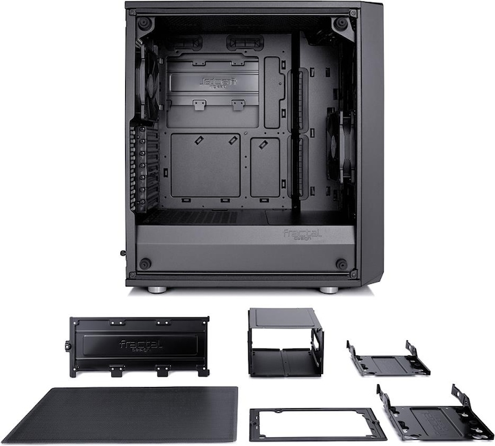 Immagine prodotto Fractal Meshify C scuro TG (ATX, mATX, Mini-ITX)