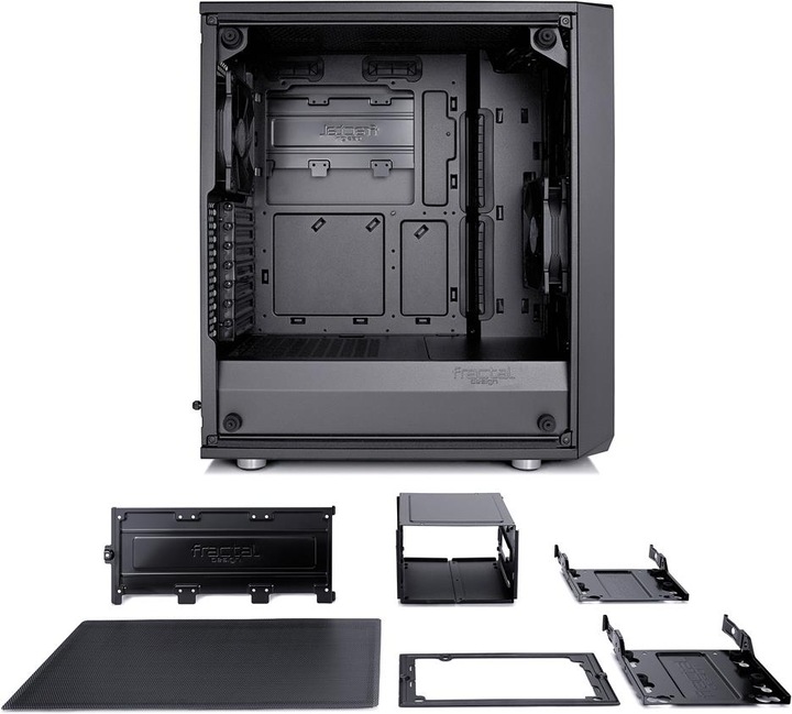 Actual product image Fractal Meshify C Dark TG (ATX, mATX, Mini-ITX)